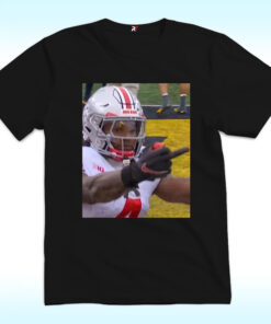 Jeremiah Smith Middle Finger Shirt, Flips Off Michigan Fans