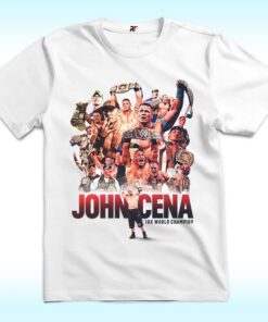 John Cena WrestleMania 17th Championship Shirt