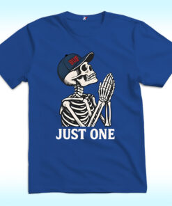 Just One, Buffalo Bills Super Bowl Wish Skeleton Shirt