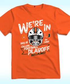 Miami Hurricanes CFP College Football Playoff 2025-26 Shirt