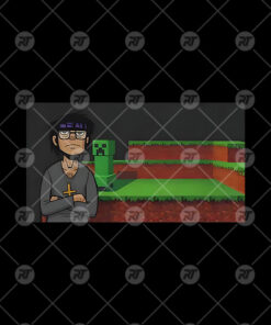 Murdoc Niccals Minecraft Watermark