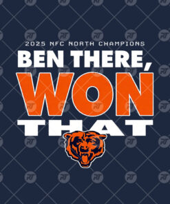 2025 NFC North Champions Ben There Won That Watermark