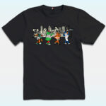 Philly Mascot Skyline Shirt, Philadelphia Eagles