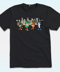 Philly Mascot Skyline Shirt, Philadelphia Eagles