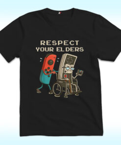 Respect Your Elders Shirt, Funny Gaming