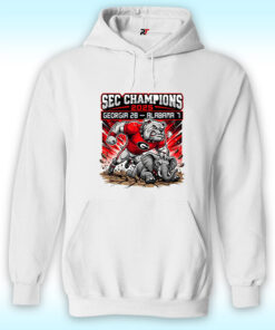 SEC Champions Georgia 28 Alabama 7 Hoodie