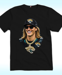 Trevor Lawrence, T-LAW QB1 Shirt, Jacksonville Jaguars