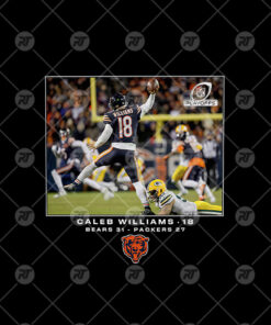 Caleb Williams Flash Features Wild Card, Bears 31, Packers 27 Watermark