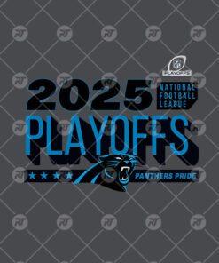 Carolina Panthers 2025 NFL Playoffs Ready Watermark