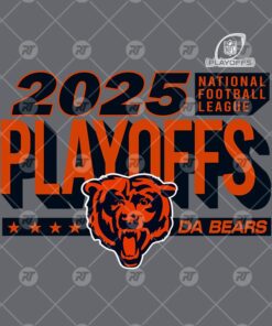 Chicago Bears 2025 NFL Playoffs Ready Watermark