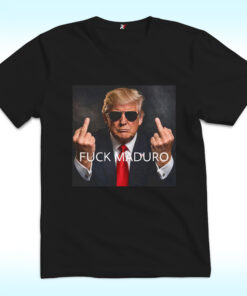 Fuck Maduro Donald Trump Middle Finger Shirt