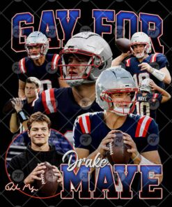 Gay For Drake Maye Watermark