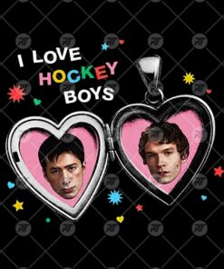 I Love Hockey Boys Watermark