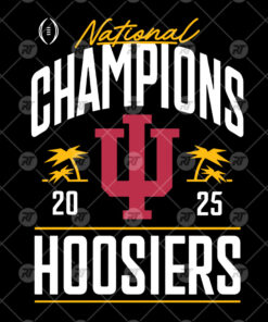 Indiana Hoosiers College Football Playoff National Champions Watermark