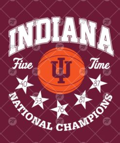 Indiana Hoosiers National Champions 2025 Watermark