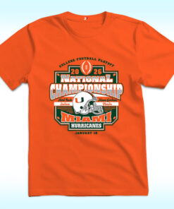 Miami Hurricanes CFP National Championship 2026 Shirt