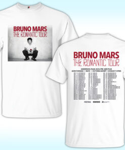 New Show Added Bruno Mars The Romantic Tour 2026 Shirt, 2 Sides
