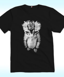 Sad Kitten Meme Standing Cat Shirt