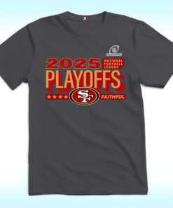 San Francisco 49ers 2025 NFL Playoffs Ready Shirt