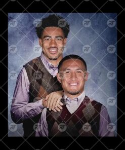 Tetairoa McMillan Bryce Young Step Brothers Watermark