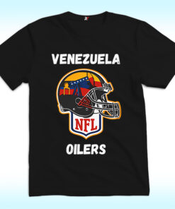 Venezuela Oilers Helmet NFL Football Parody Shirt