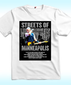 Bruce Springsteen Streets Of Minneapolis A City Aflame Fought Fire And ICE Shirt
