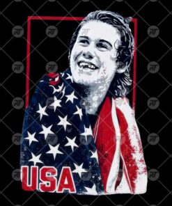 Jack Hughes USA Hockey Patriotic Hockey Fan Watermark