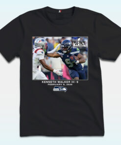 Kenneth Walker III Super Bowl LX Shirt, 8-Feb-2026
