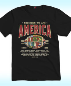 Together We Are America American Football Shirt
