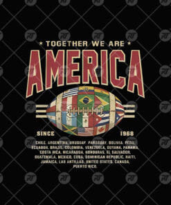 Together We Are America American Football Watermark