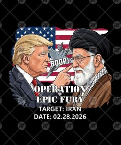 Trump And Ali Khamenei Operation Epic Fury Target Iran Watermark