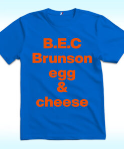 Jalen Brunson B.E.C Brunson Egg & Cheese Shirt