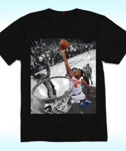 OG Anunoby Putback Shirt, Highlight Knicks vs Spurs