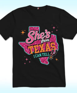 She’s From Texas I Can Tell San Antonio Spurs Shirt