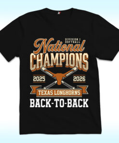 Texas Longhorns Champions 2025 2026 Shirt, Back To Back